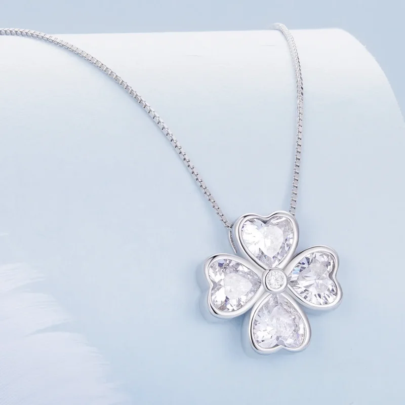 (bild till) Pandora-stil Lyckohalsband - BSN334 - View 2