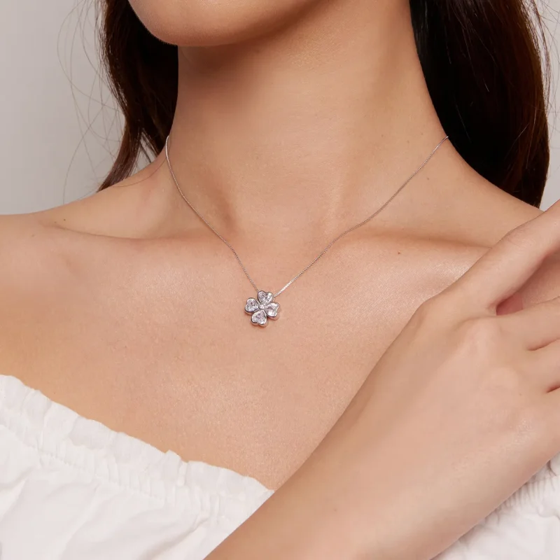 (bild till) Pandora-stil Lyckohalsband - BSN334 - View 8