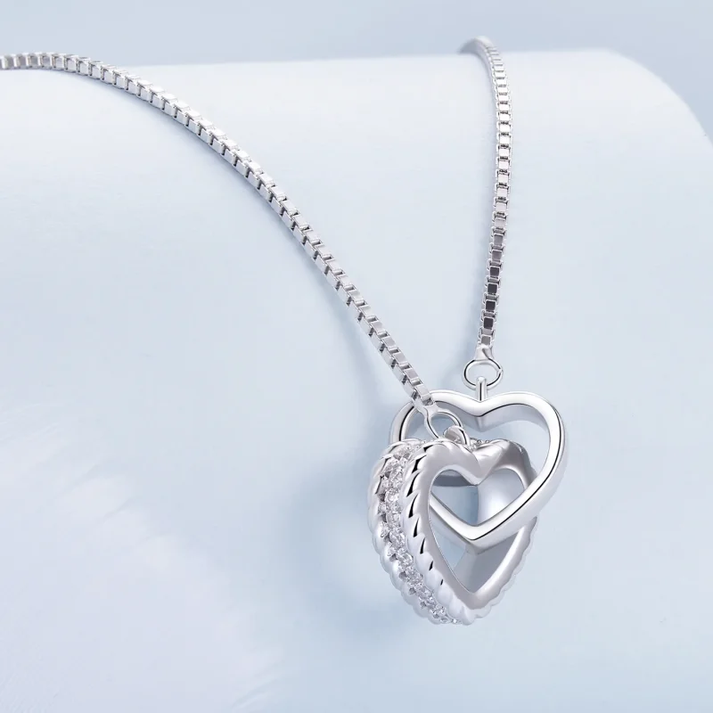 (bild till) Pandora Style Entwined Halsband - BSN339 - View 2