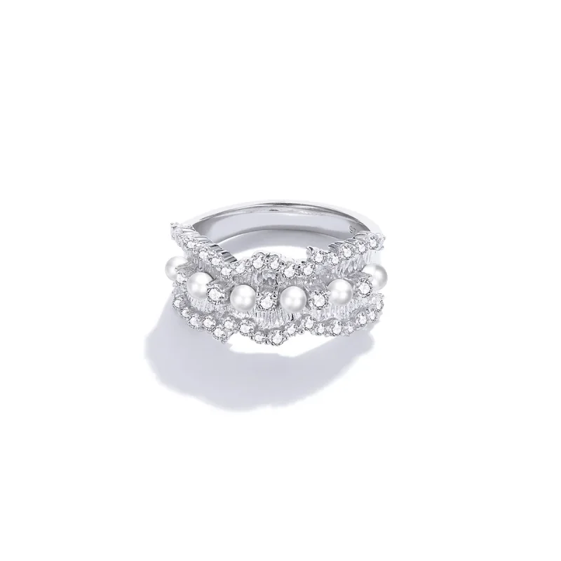 (bild till) Pandora Style Princess Ring - BSR187 - View 9