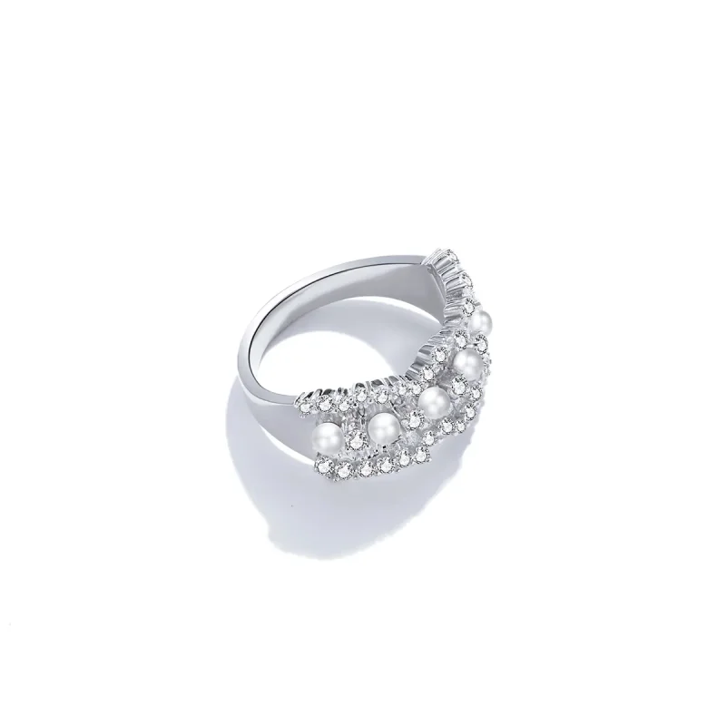 (bild till) Pandora Style Princess Ring - BSR187 - View 10