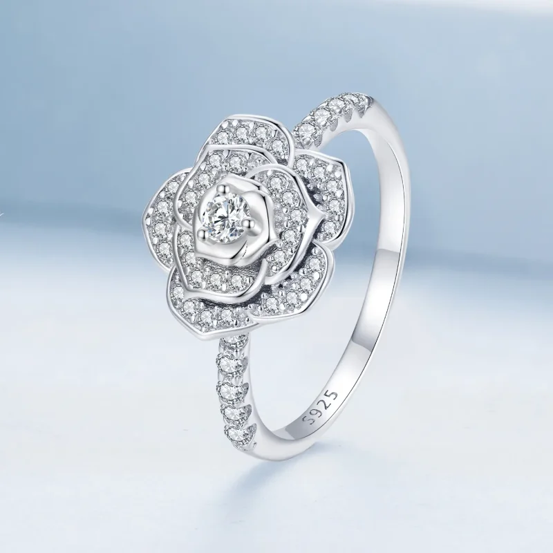 (bild till) Pandora Style Rose Ring - BSR449 - View 2