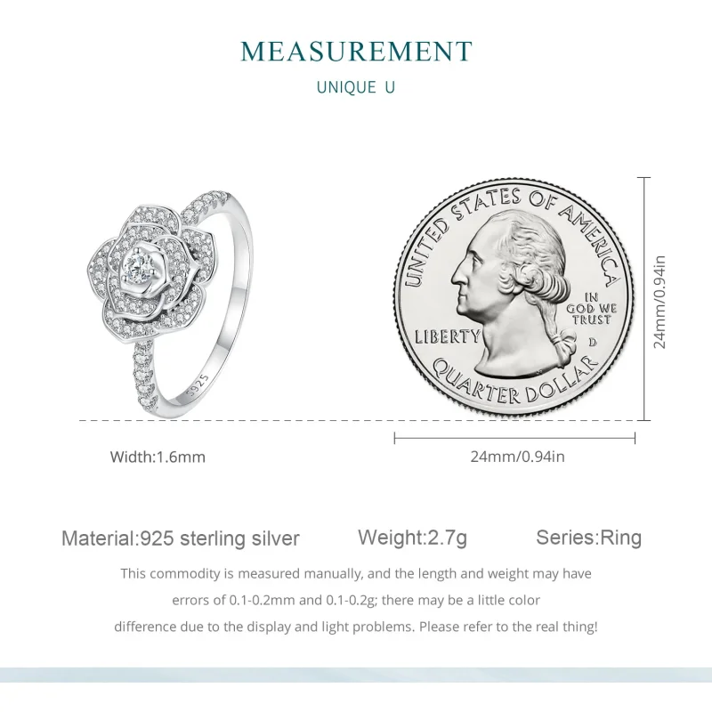 (bild till) Pandora Style Rose Ring - BSR449 - View 7