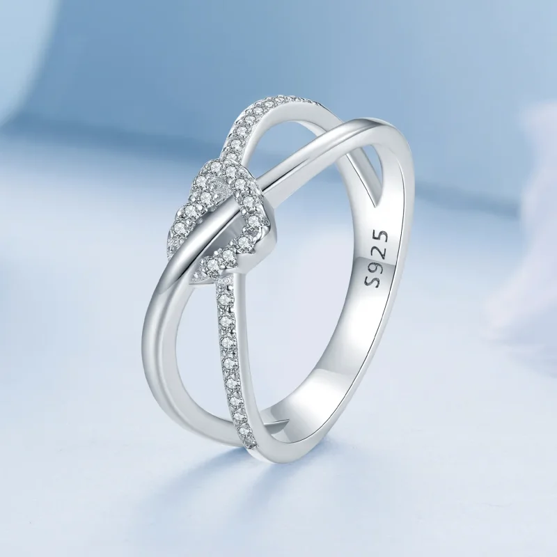 (bild till) Pandora Style Love Knut Ring - BSR464 - View 2
