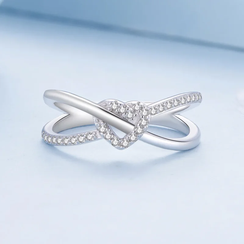 (bild till) Pandora Style Love Knut Ring - BSR464 - View 3