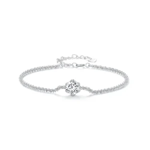 (bild till) Pandora-stil Diamantarmband - MSB006