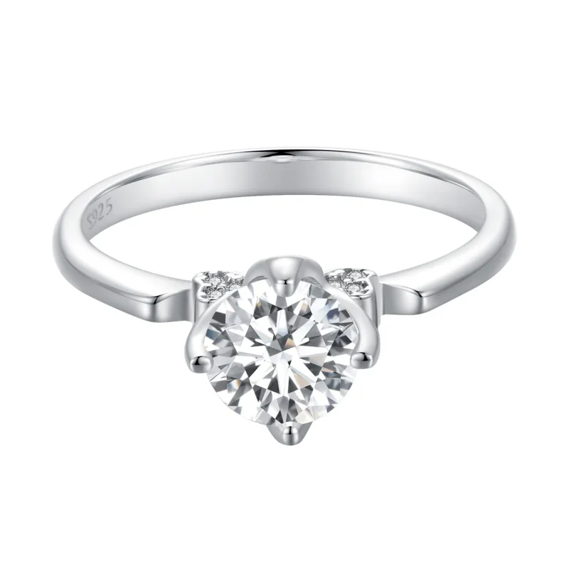 (bild till) Pandora-stil Bröllopsring Charm - MSR024 - View 4