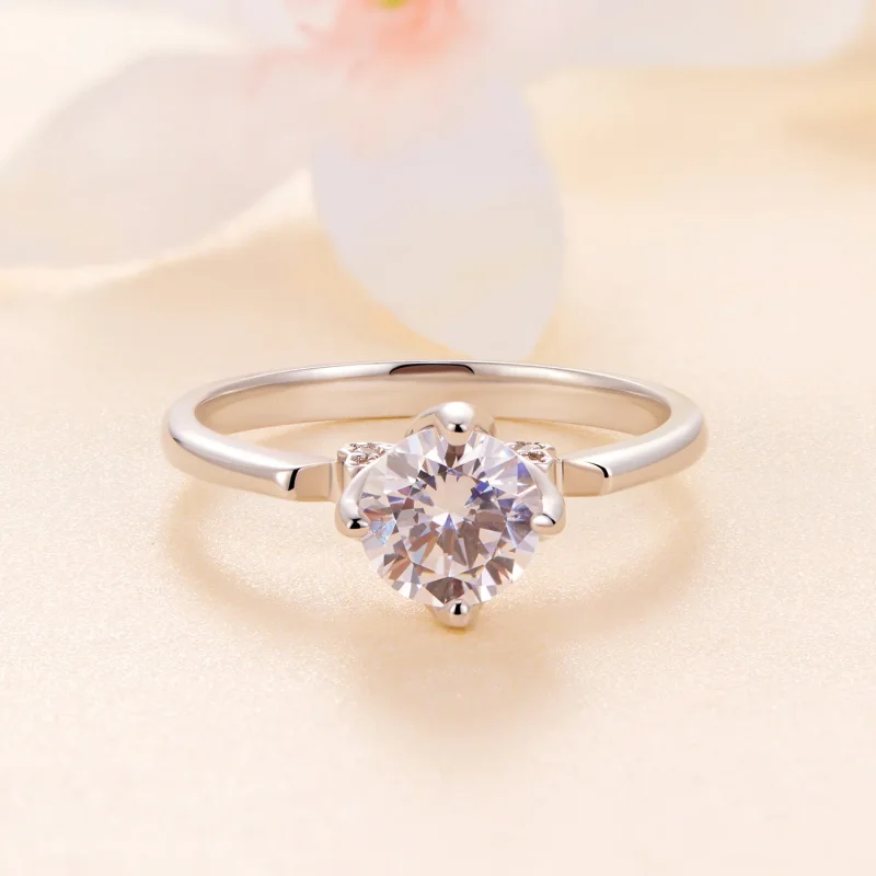 (bild till) Pandora-stil Bröllopsring Charm - MSR024 - View 7