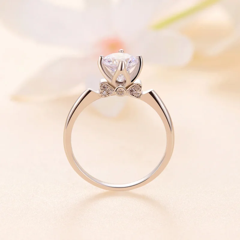 (bild till) Pandora-stil Bröllopsring Charm - MSR024 - View 8