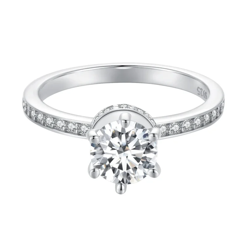 (bild till) Pandora-stil Vigselringar - MSR025 - View 4