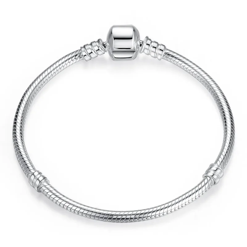(bild till) Pandora-stil Silver Söt Kattarmband - PAS902 - View 3