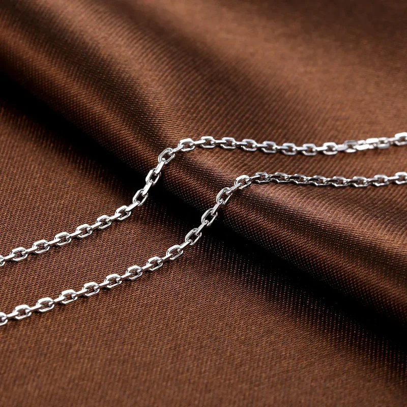 (bild till) Pandora-stil Silver Halsbandskedja - SCA007 - View 11