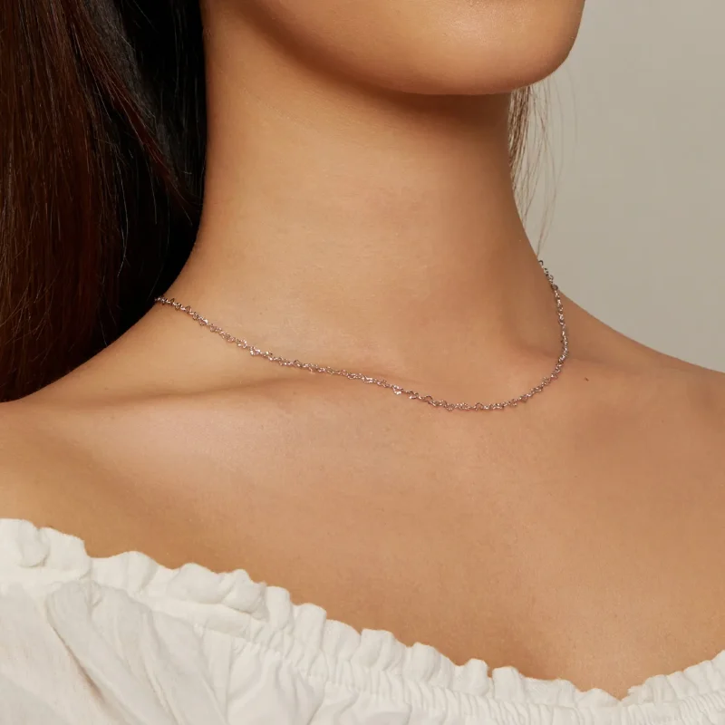 (bild till) Pandora Style Link Halsband - SCA026 - View 5