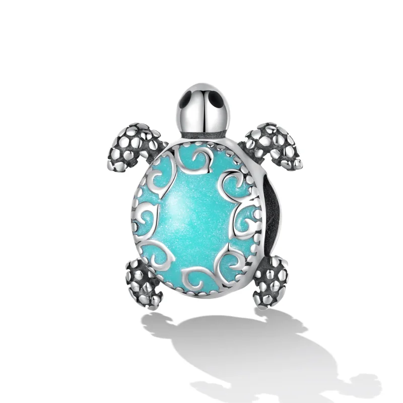 (bild till) Pandora-stil Havssköldpadda Charm - SCC2318 - View 2
