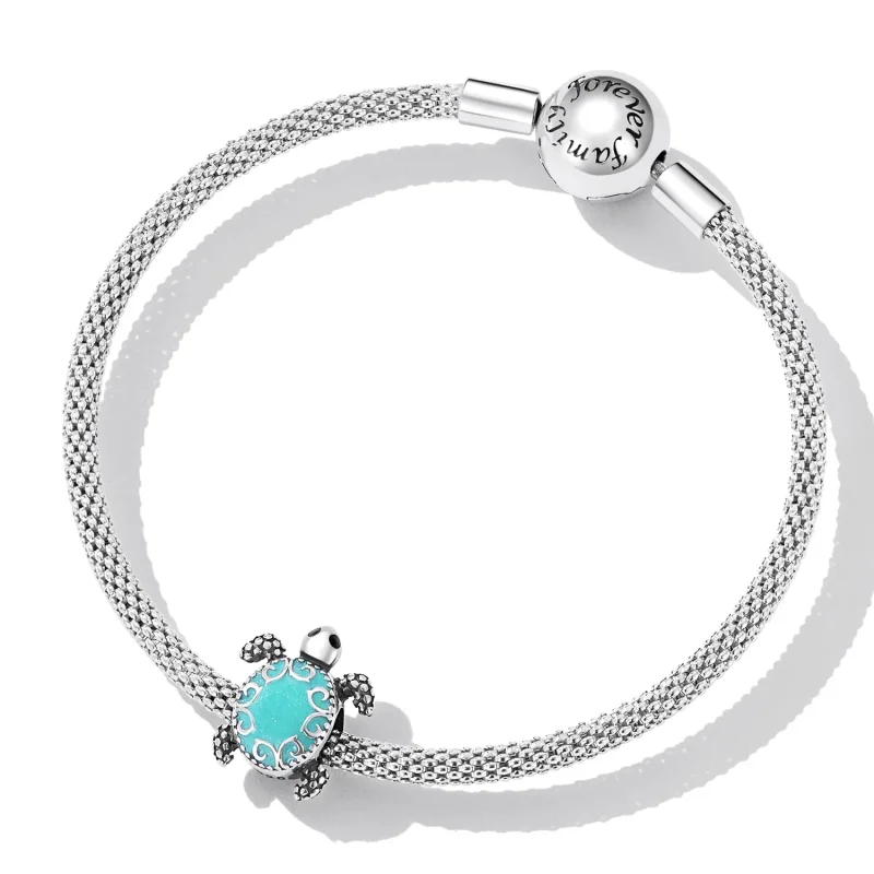 (bild till) Pandora-stil Havssköldpadda Charm - SCC2318 - View 5