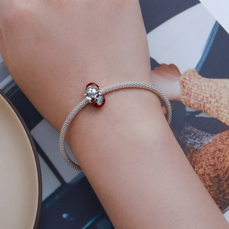 (bild till) Pandora-stil Julcharmar - SCC2413 - View 6