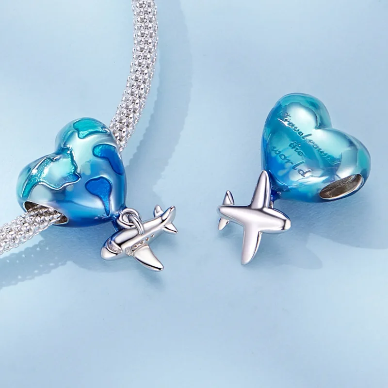 (bild till) Pandora-stil Globcharm - SCC2481 - View 4