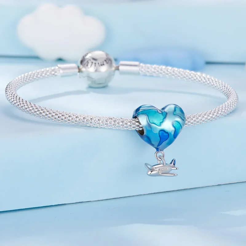 (bild till) Pandora-stil Globcharm - SCC2481 - View 6