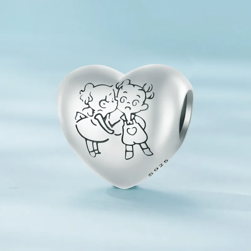 (bild till) Pandora Style Sister Charms Rea - SCC2528 - View 2