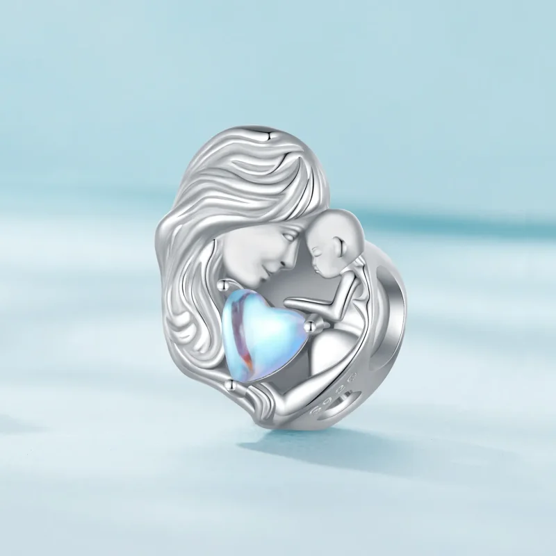 (bild till) Pandora-stil Mamma och Son Charm - SCC2539 - View 2