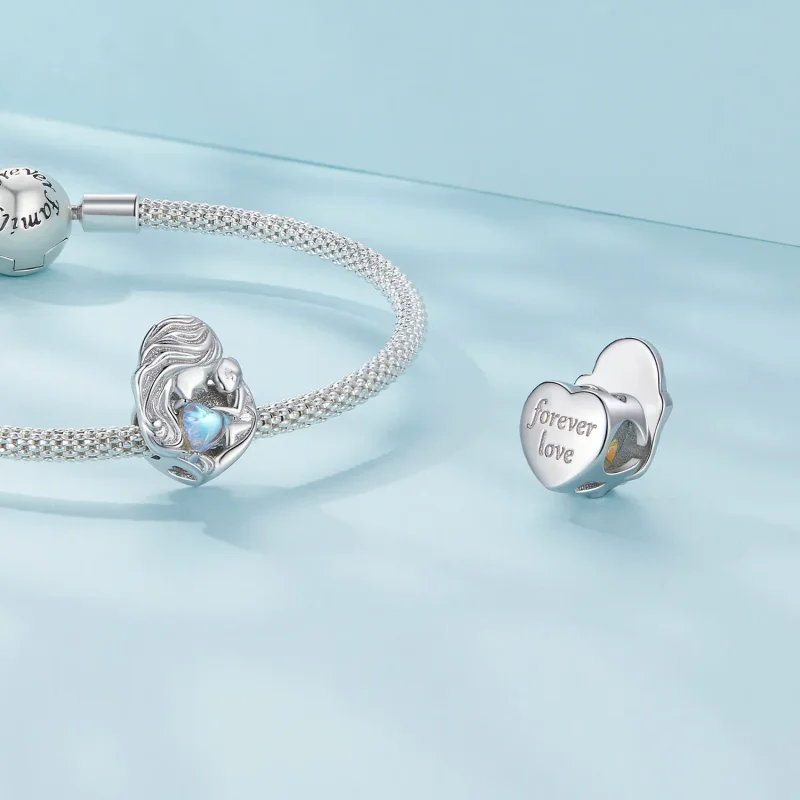 (bild till) Pandora-stil Mamma och Son Charm - SCC2539 - View 4
