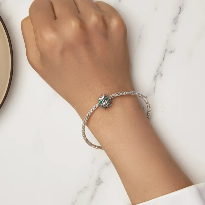 (bild till) Pandora-stil Uggla Examenscharm - SCC2542 - View 7