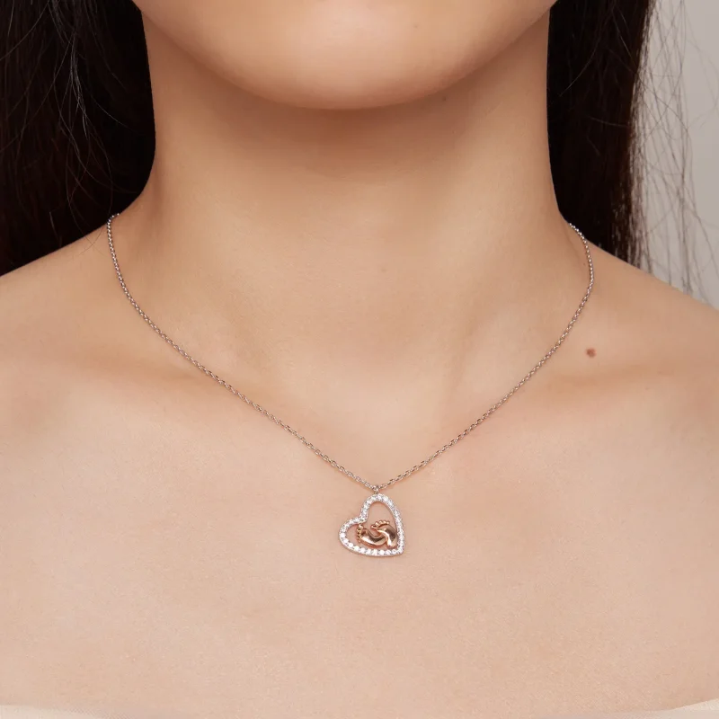 (bild till) Pandora-stil Mamma-halsband - SCN495 - View 7