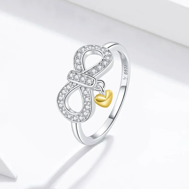 (bild till) Pandora Style Infinite Ring - SCR676 - View 6