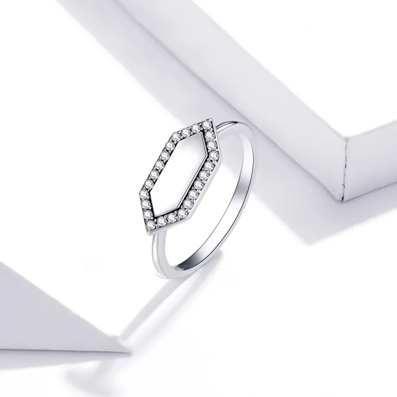 (bild till) Pandora-stil Glittrande Ring - SCR701 - View 2