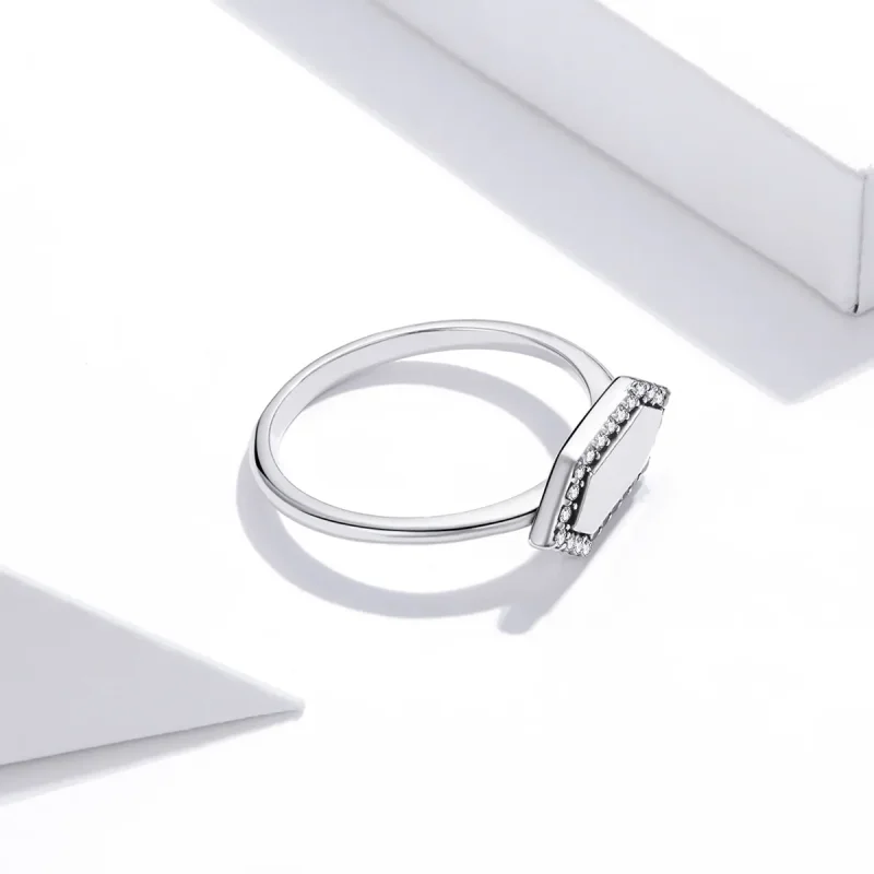 (bild till) Pandora-stil Glittrande Ring - SCR701 - View 5
