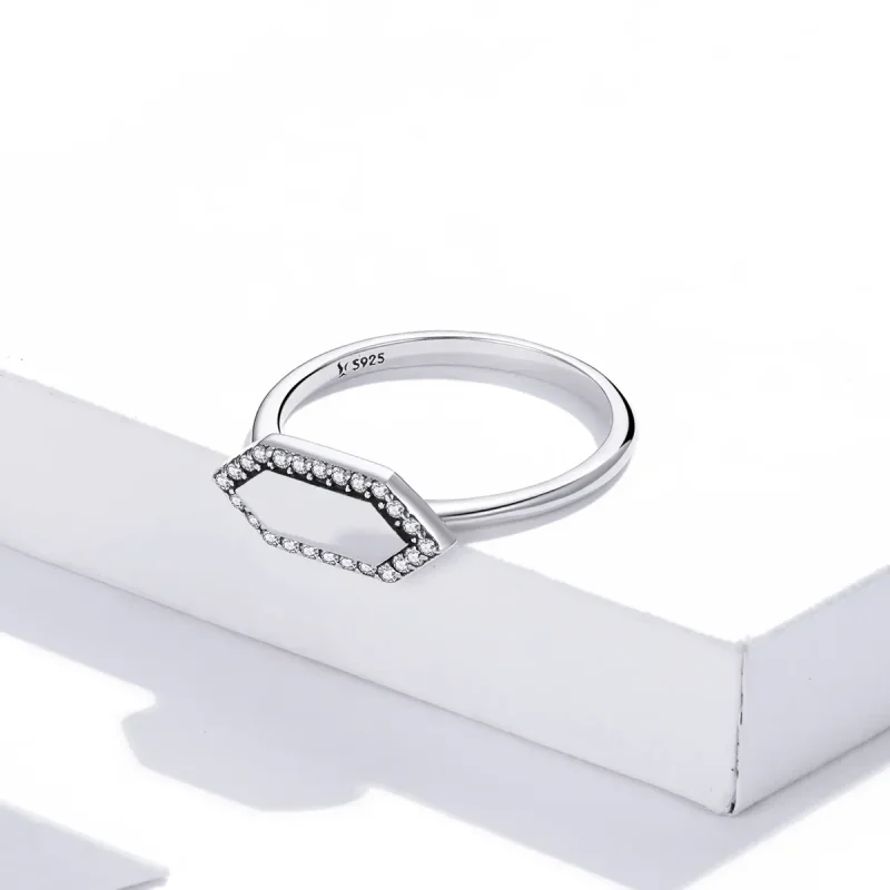 (bild till) Pandora-stil Glittrande Ring - SCR701 - View 6