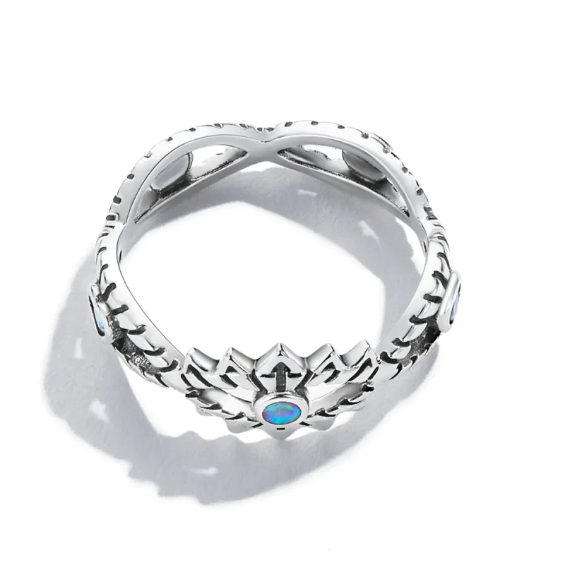 (bild till) Pandora-stil Saffirsring - SCR800 - View 6