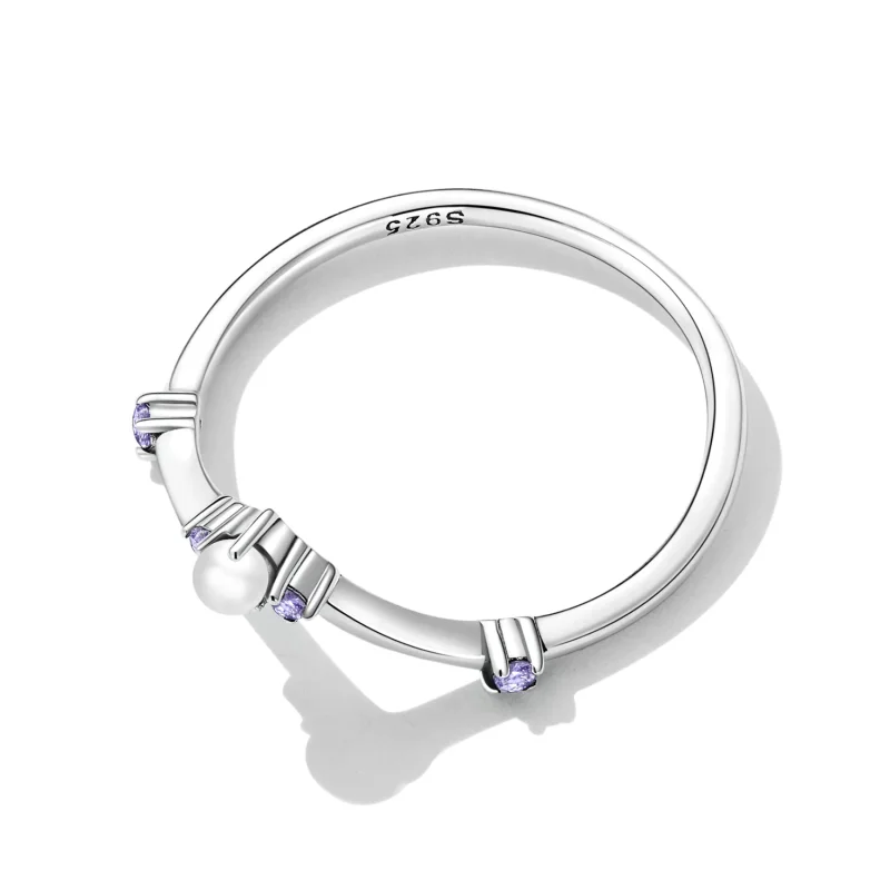(bild till) Pandora Style Princess Wishbone Ring - SCR835 - View 4
