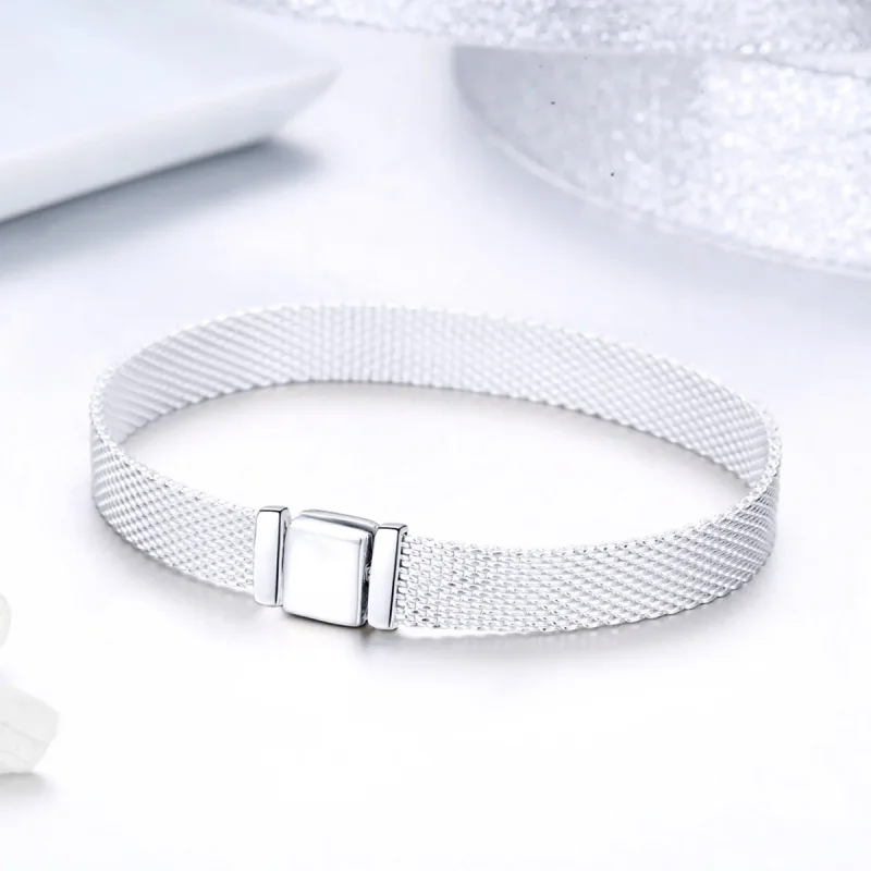 (bild till) Pandora-stil Mesh-armband - SCX001 - View 2