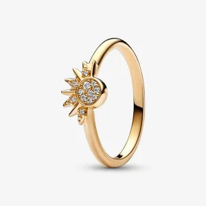 (bild till) Pandora Celestial Glittrande Sol Ring - 162674C01