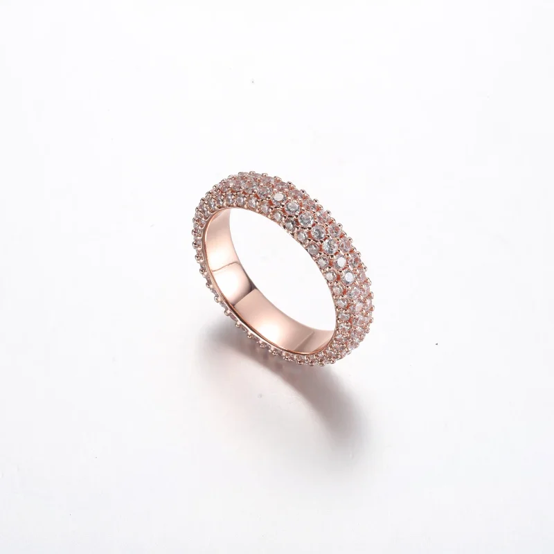 (bild till) Pandora Timeless Pavé Dubbelradsring - 182629C01 - View 4