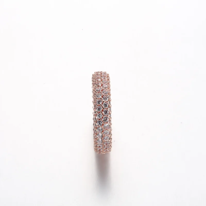 (bild till) Pandora Timeless Pavé Dubbelradsring - 182629C01 - View 5
