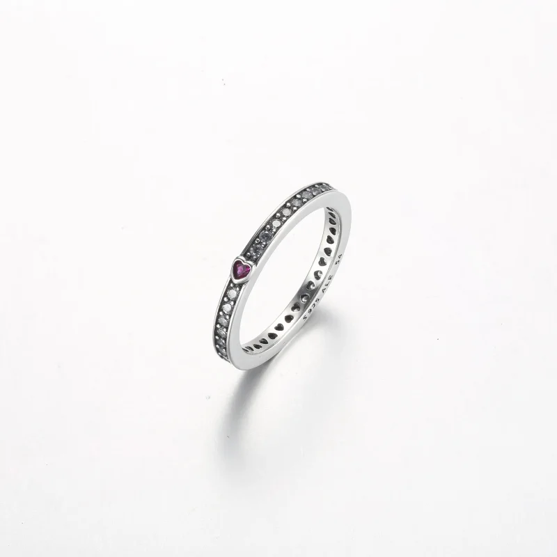 (bild till) Pandora Glittrande Kärleksbudskap Ring - 192601C01 - View 2