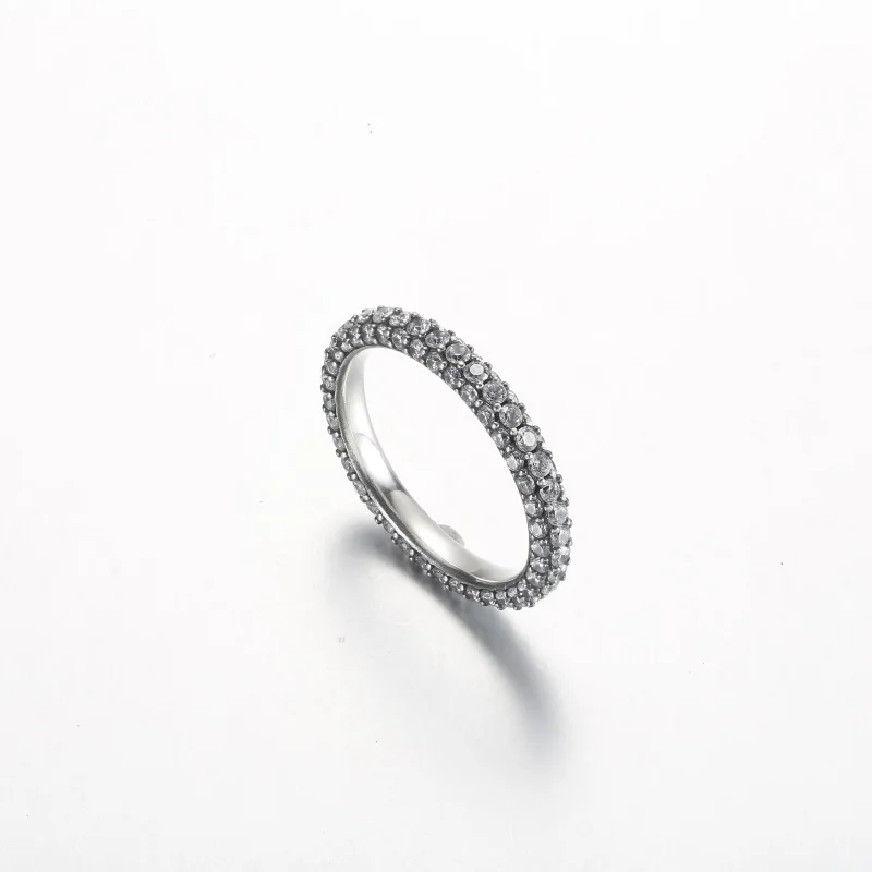 (bild till) Pandora Timeless Pavé Enkelradsring - 192627C01 - View 4