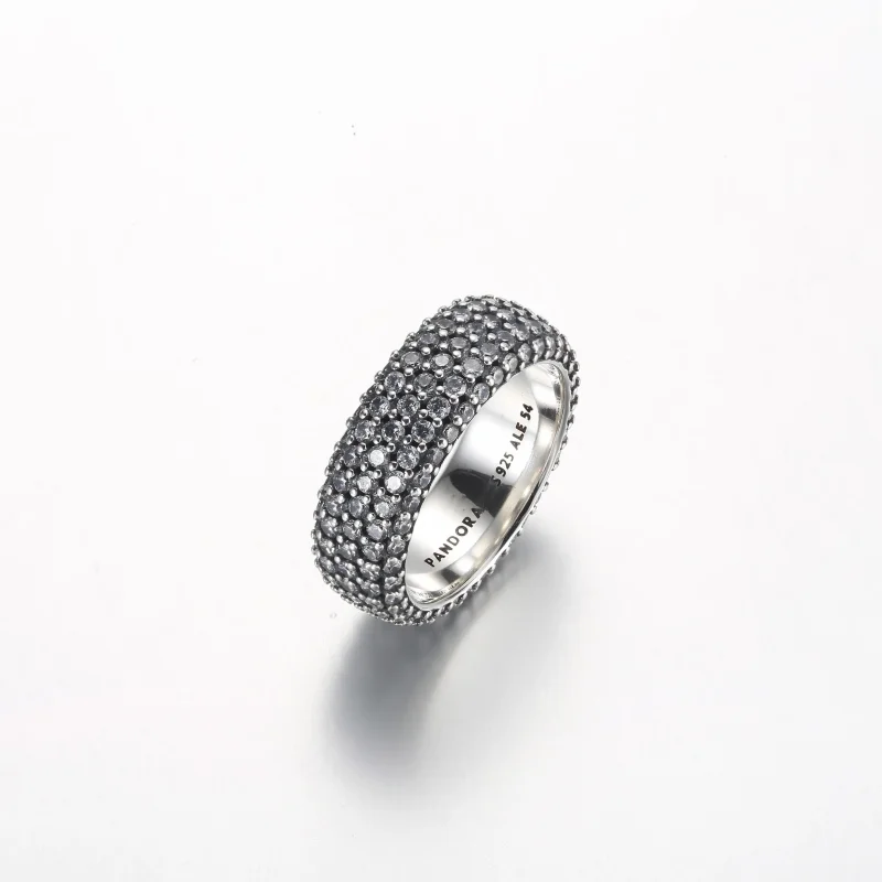 (bild till) Pandora Timeless Pavé Tredubbelradsring - 192634C01 - View 2