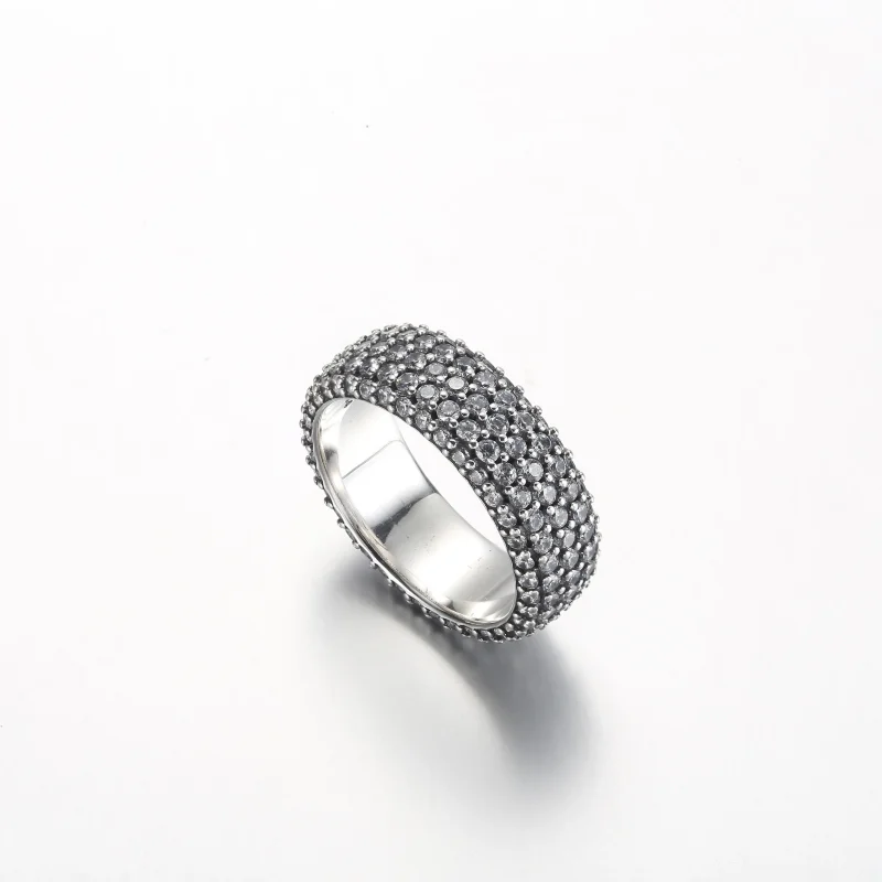 (bild till) Pandora Timeless Pavé Tredubbelradsring - 192634C01 - View 4