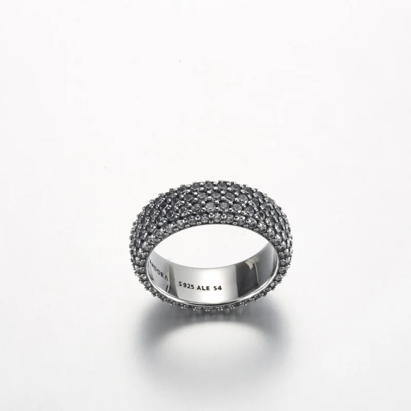 (bild till) Pandora Timeless Pavé Tredubbelradsring - 192634C01 - View 5
