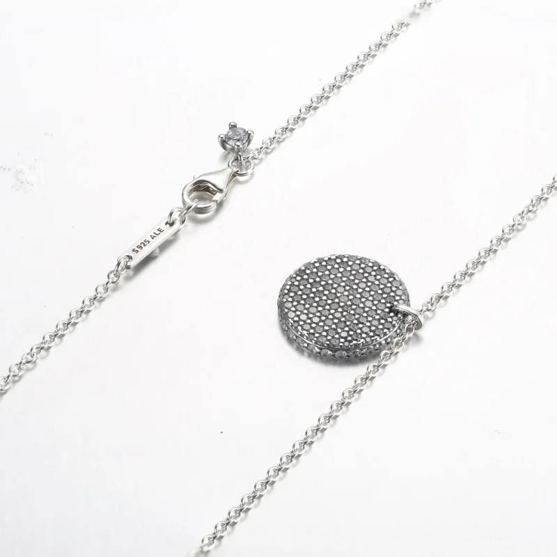 (bild till) Pandora Timeless Pavé Rund Hängekjedja - 392632C01-45 - View 5