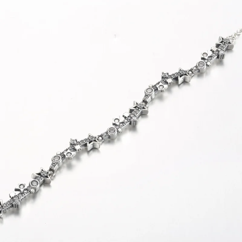 (bild till) Pandora Vintergatan armband i sterling silver med klara kubikzirkonia - 592425C0 - View 3