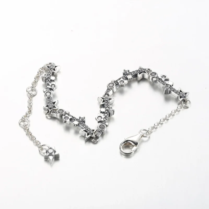 (bild till) Pandora Vintergatan armband i sterling silver med klara kubikzirkonia - 592425C0 - View 5