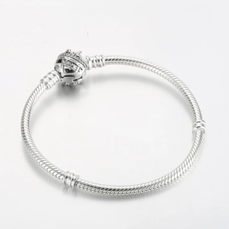 (bild till) Pandora Disney Tinker Bell Clasp Moments Ormkedja Armband - 592548C01 - View 2