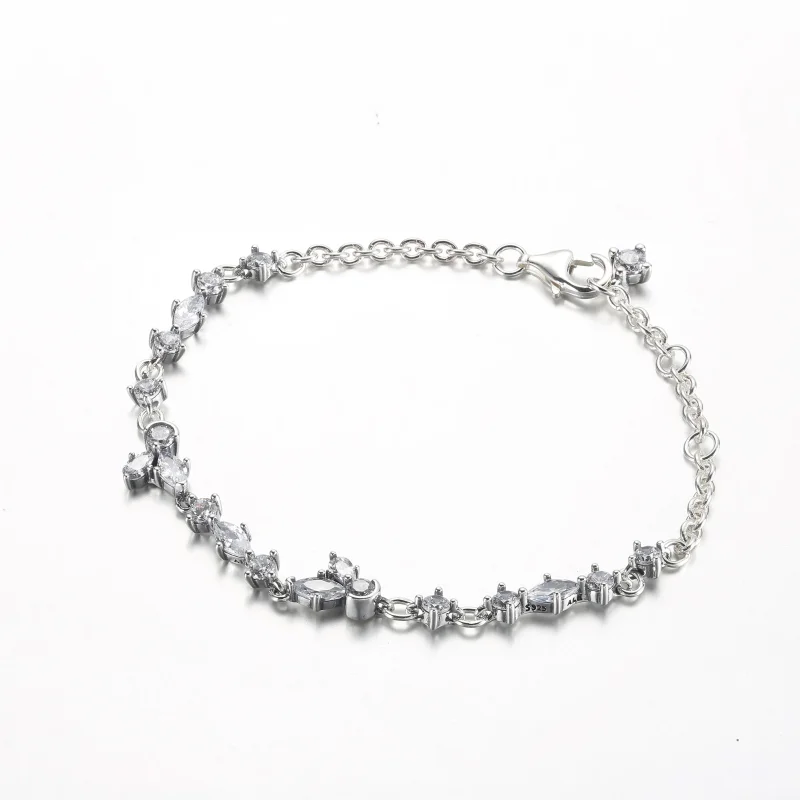 (bild till) Pandora Glittrande Herbarium Klusterarmband - 592631C01 - View 2