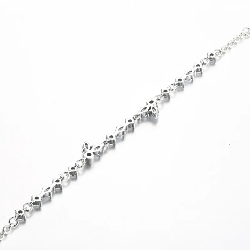 (bild till) Pandora Glittrande Herbarium Klusterarmband - 592631C01 - View 4