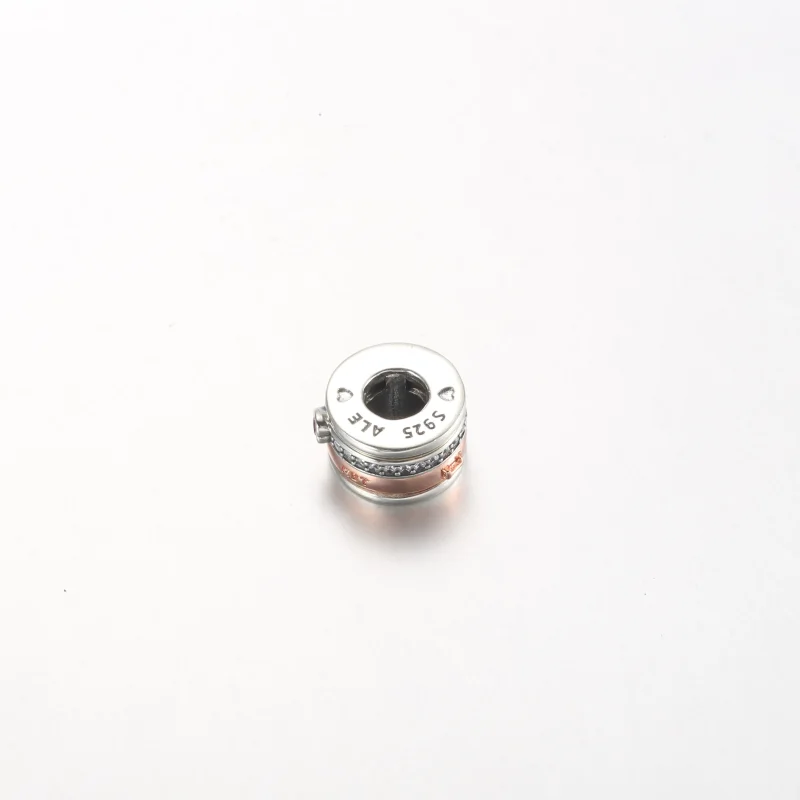 (bild till) Pandora Two-tone Turning Love Message Charm - 782639C01 - View 3