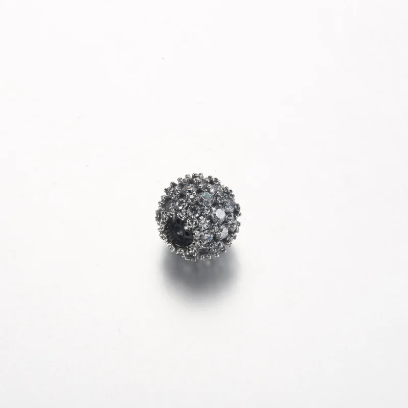 (bild till) Pandora Glittrande Pavé Rund Charm - 792630C01 - View 3